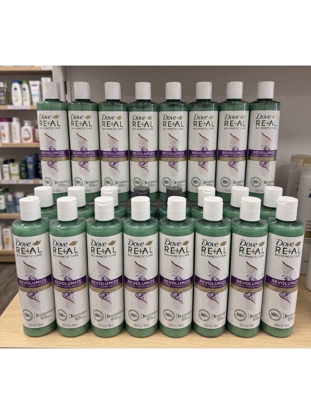 20 Pack - Dove RE+AL Bio-Mimetic Care Conditioner for Fine Flat Hair 10 fl oz